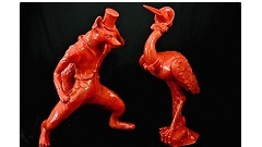 Michel_Derozier Creation3D Le Renard et la Cigogne